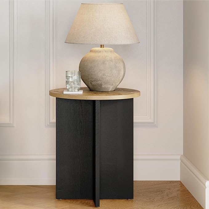 Round Accent Table for Living Room Furniture by Stead