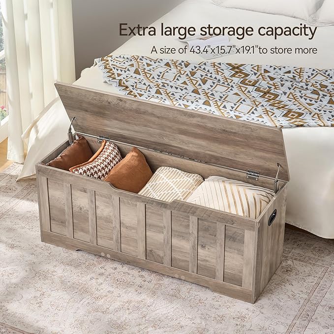47.2" Storage Chest Extra Large, Storage Trunk - Image 5