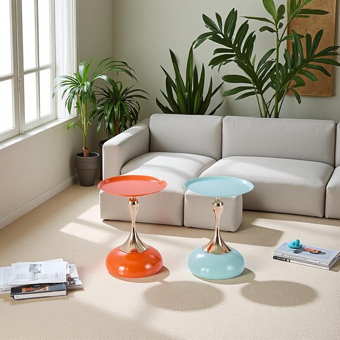 Stylish Hourglass Side Table - Image 6