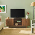 Walker Edison Modern Curved Reeded TV Stand by WalkerEdison