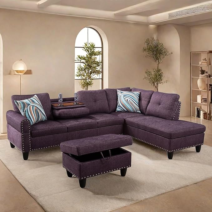 L Shaped Sectional Couches, Modular Sectional Sofa - Image 3