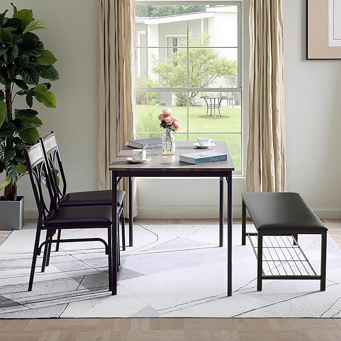 VECELO Kitchen Dining Table Set - Image 5