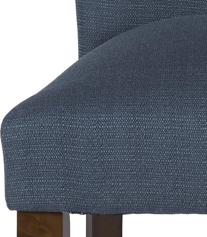 HomePop Parsons Classic Upholstered Accent Dining Chair, Single Pack, Dark Blue - Image 7