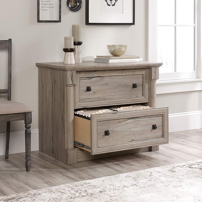 Sauder Palladia 2 Drawer File Cabinet, Lateral Filing Cabinets - Image 2