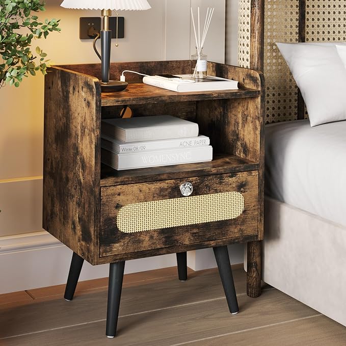 Nightstands/Beside Table Set of 2 - Image 6