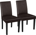 Yaheetech Dining Chairs Set of 2 Faux Leather Modern Dining Room Chairs by Yaheetech