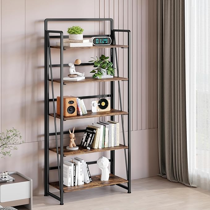 BHG No Assembly Folding Bookshelf - Image 2