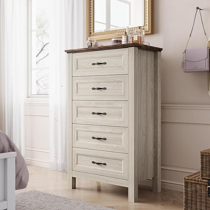 LINSY HOME Tall Dresser for Bedroom - Image 7