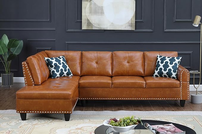 Ball & Cast 98" L Shaped Sectional Couch - Image 2