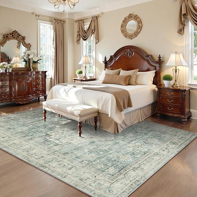 LIVEBOX Washable Area Rug 6x9 Rugs - Image 3