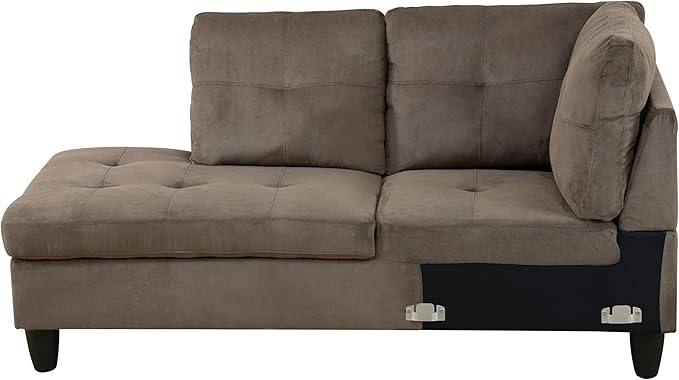 NicBex Sectional Couch 3 Pieces Sofa Set - Image 4