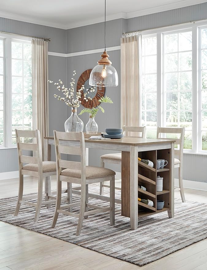 Signature Design by Ashley Skempton 24" Counter Height Upholstered Barstool - Image 8