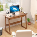 100% Solid Wood Writing Desk by Unknown