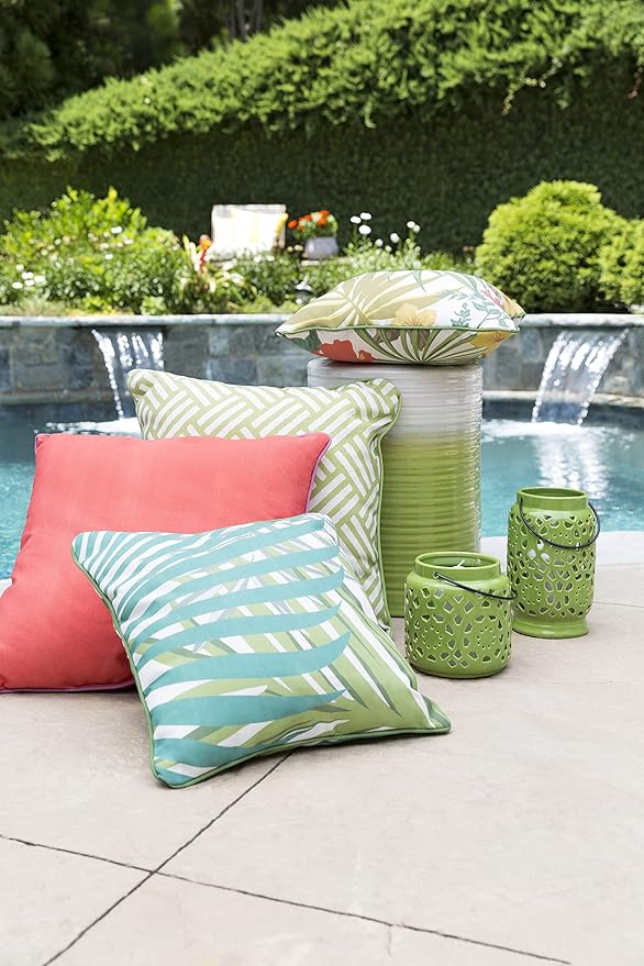Artistic Weavers Reese Modern Ombre Indoor/Outdoor Garden Stool 18" H x 13" W x - Image 2