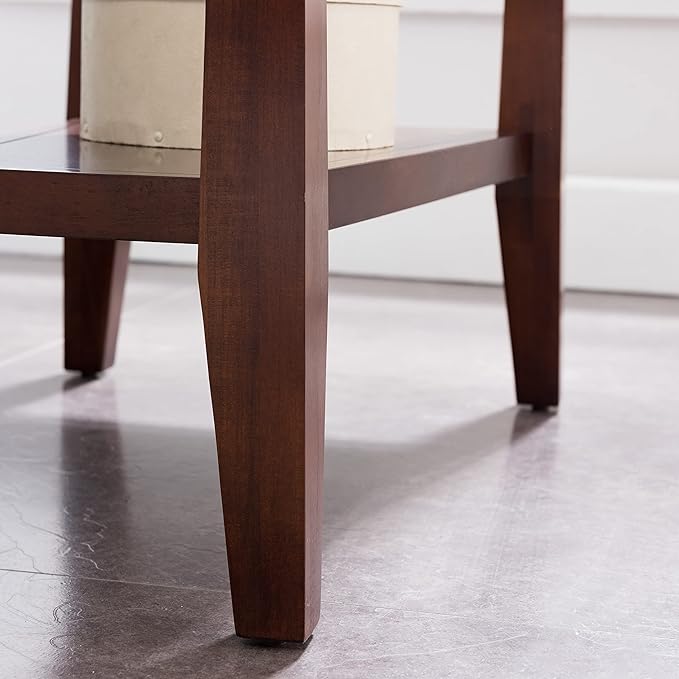 Delton 24 in. Solid Wood Recliner Wedge Side End Side Table - Image 10