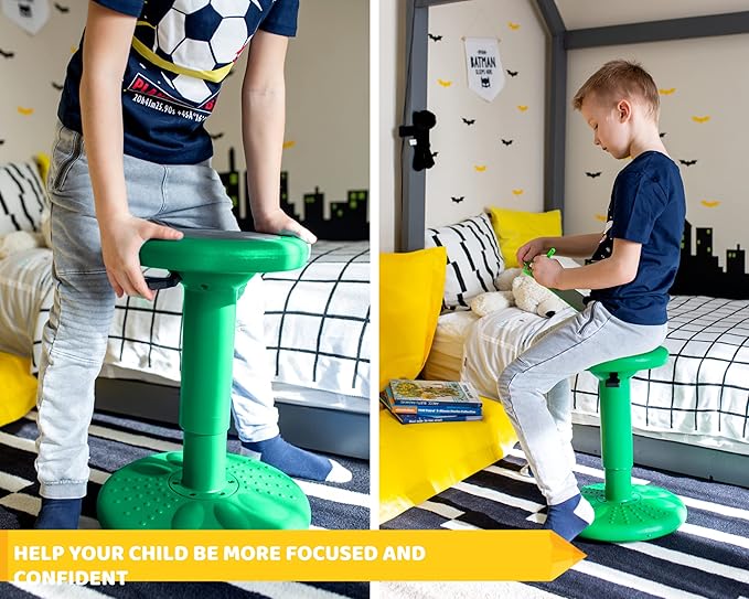 ActiveChairs Adjustable Wobble Stool, Flexible Classroom Seating, Improves Focus - Image 4