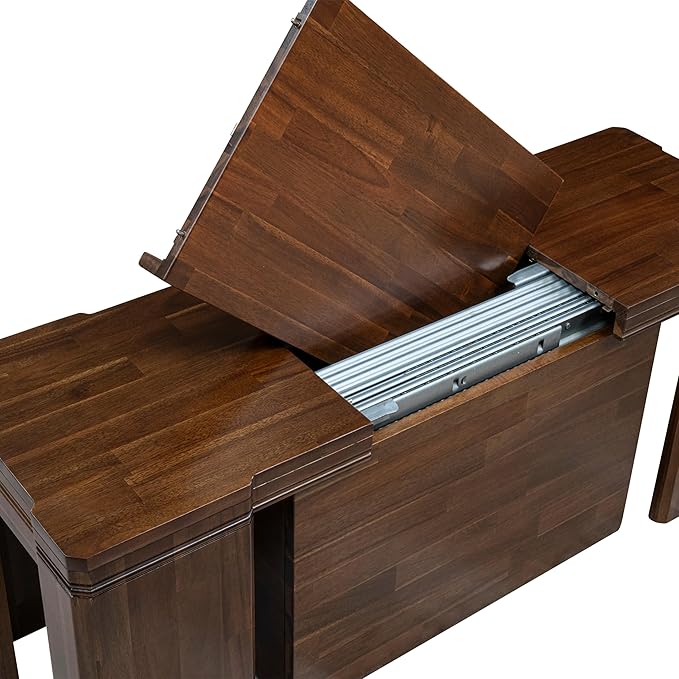 X02DA-2C8-12 6-Pc Dining Set Includes an Extendable Rectangle Kitchen Table - Image 23