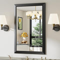 24x36 Inch Black Bathroom Mirror by Briivuemodernmirrors