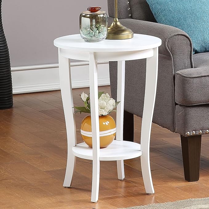 Convenience Concepts American Heritage Round End Table - Image 2