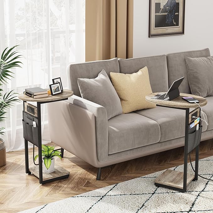 Vagusicc C Shaped End Table - Image 7