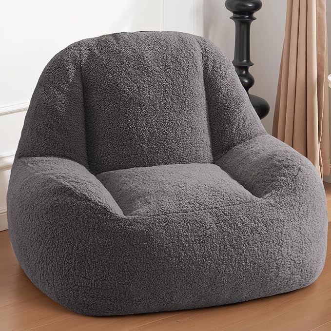 Homguava Bean Bag Chairs for Adults, Giant Beanbag Couch Adult Bean Bag Chair by Homguava
