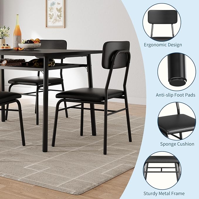 GarveeHome Dining Table for 2 - Image 6