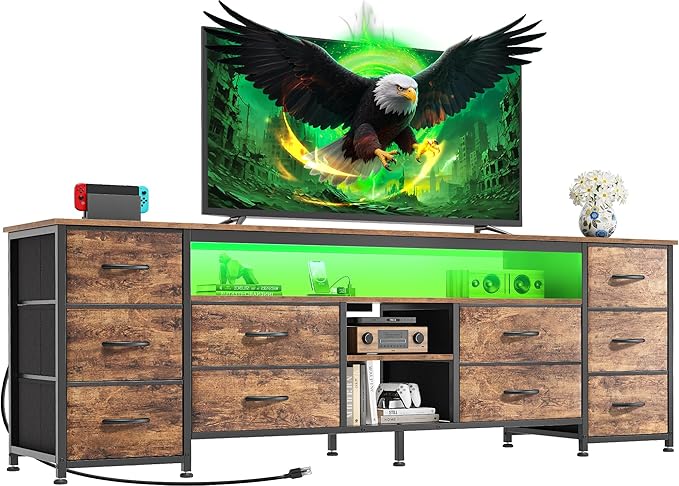 Huuger 63 Inch LED TV Stand Dresser by Huuger