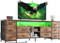 Huuger 63 Inch LED TV Stand Dresser by Huuger