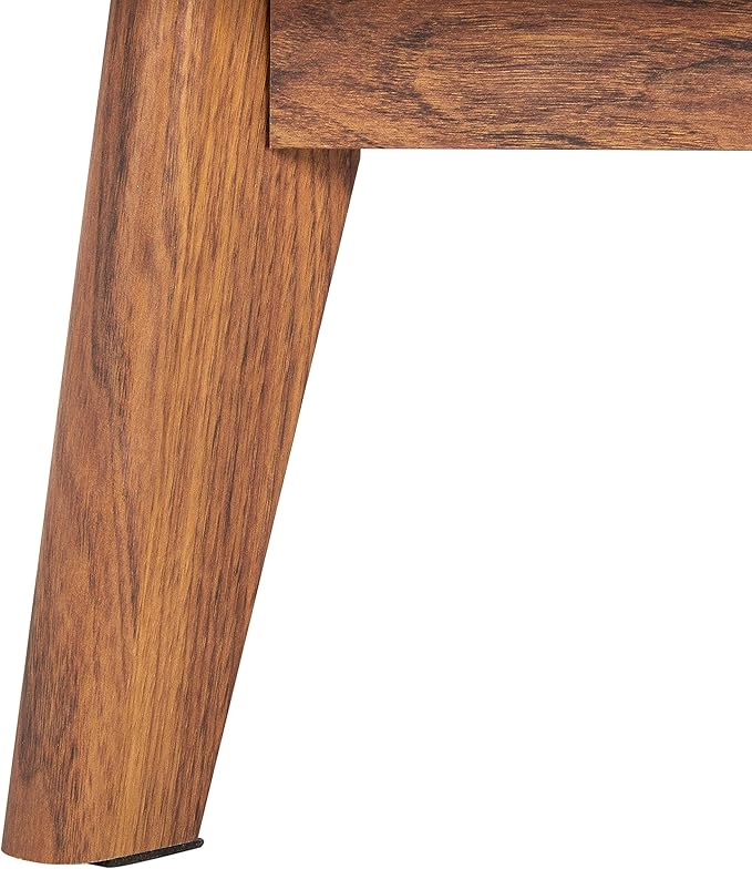 SAFAVIEH Aurelio TV Stand for up to 55" Flatscreen – Walnut Brown, 1 Sliding - Image 7