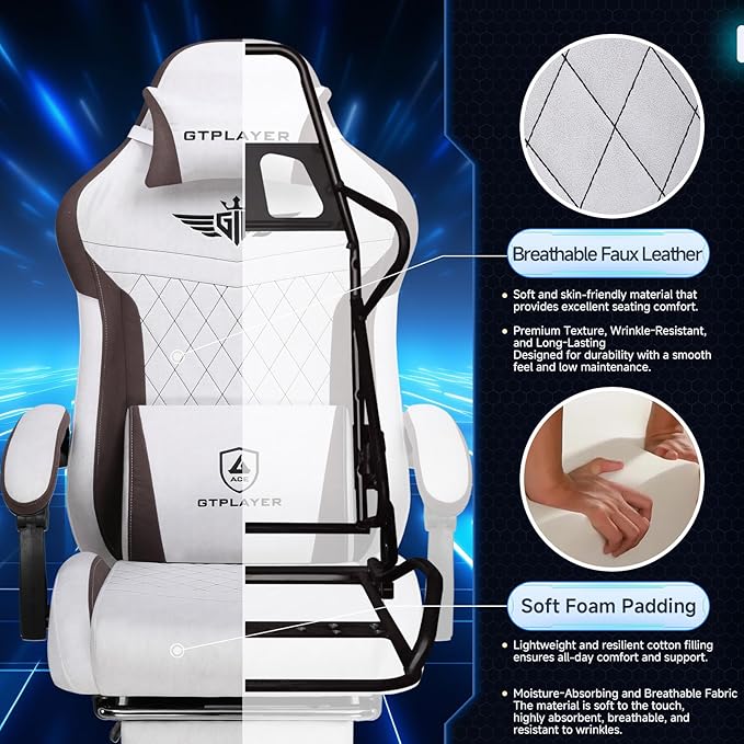 GTPLAYER Gaming Chair, Video Game Chairs - Image 6