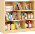Toy Storage Organizer for Kids Room, Wooden Kids Bookshelf for Classroom by Bateso