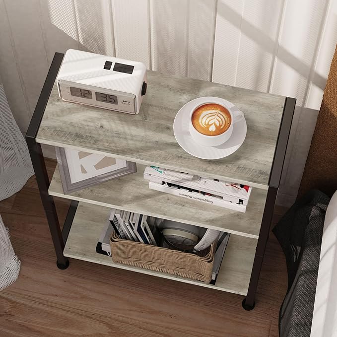 3-Tier Side Table Set of 2, Small End Table, Sofa Side Table - Image 6