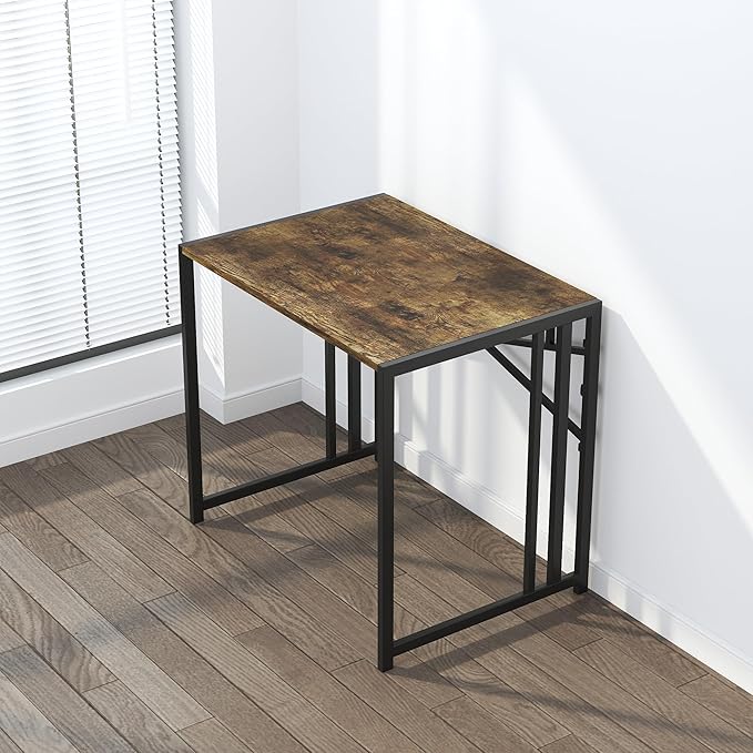 32 inch Small Folding Computer Desk, Writing Gaming Computer Desk - Image 7