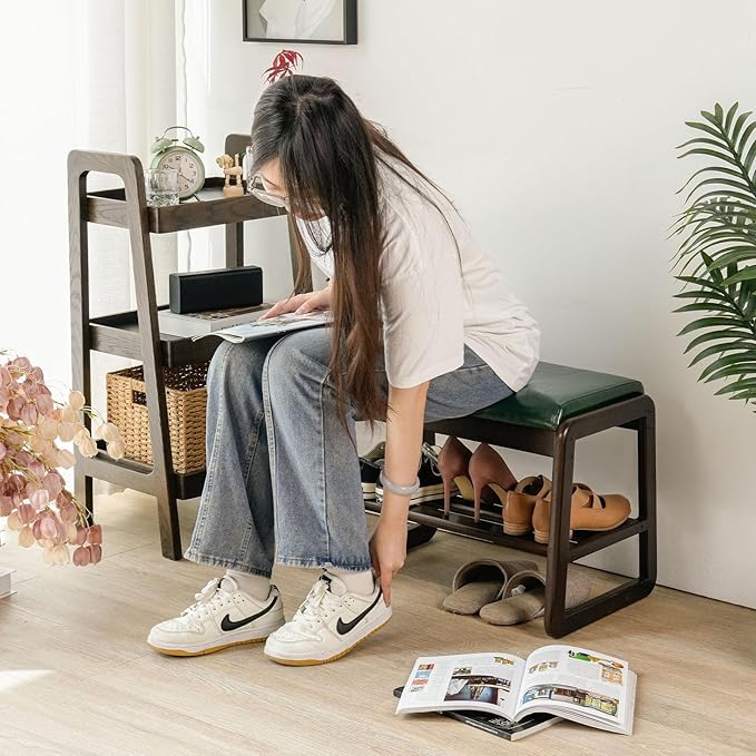 Shoe Bench, Entryway Bench - Image 3