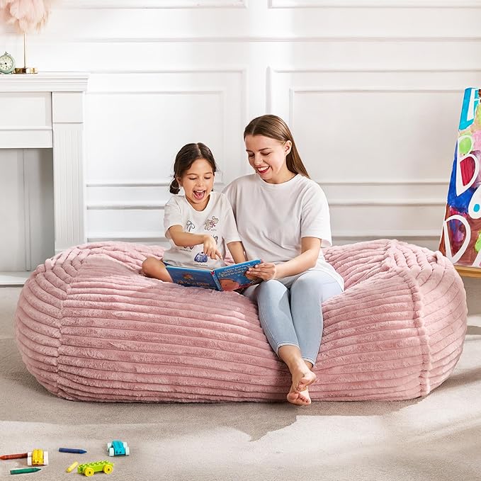 Hobestluk 4FT Bean Bag Chairs Adult Bean Bag by YourHomeDeservesMore