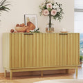 Buffet Cabinet with Storage, Sideboard Cabinet with Fluted Door, Kitchen Buffet by Otterease