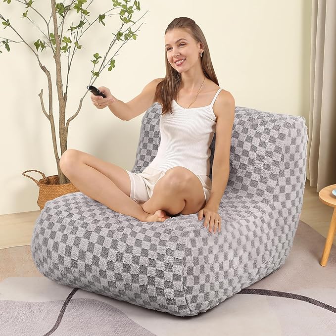 Bean Bag Chairs for Adults, Comfy Floor Sofa by LOVMOC