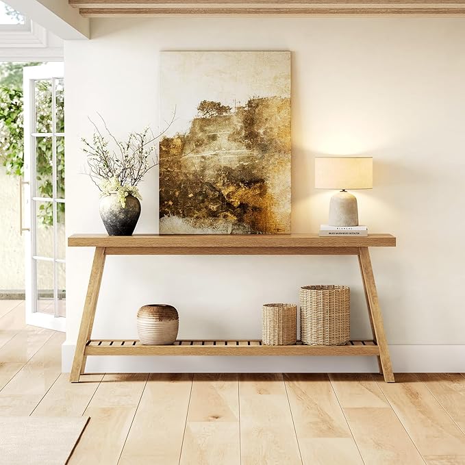 LITTLE TREE 70.9 Inches Extra Long Console Table - Image 5