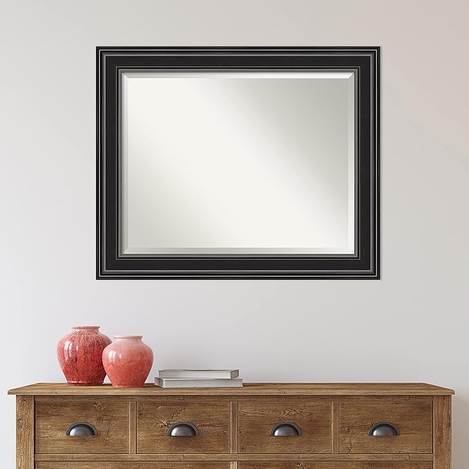 Amanti Art Black Bathroom Mirror - Image 6