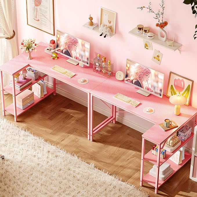 Huuger L Shaped Desk, 47 Inches Computer Desk - Image 5