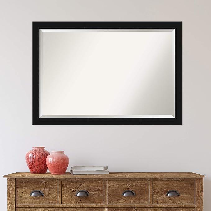 Amanti Art Black Bathroom Mirror - Image 6