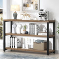 EXCEFUR Modern Sofa Table Behind Couch, Console Table by EXCEFUR