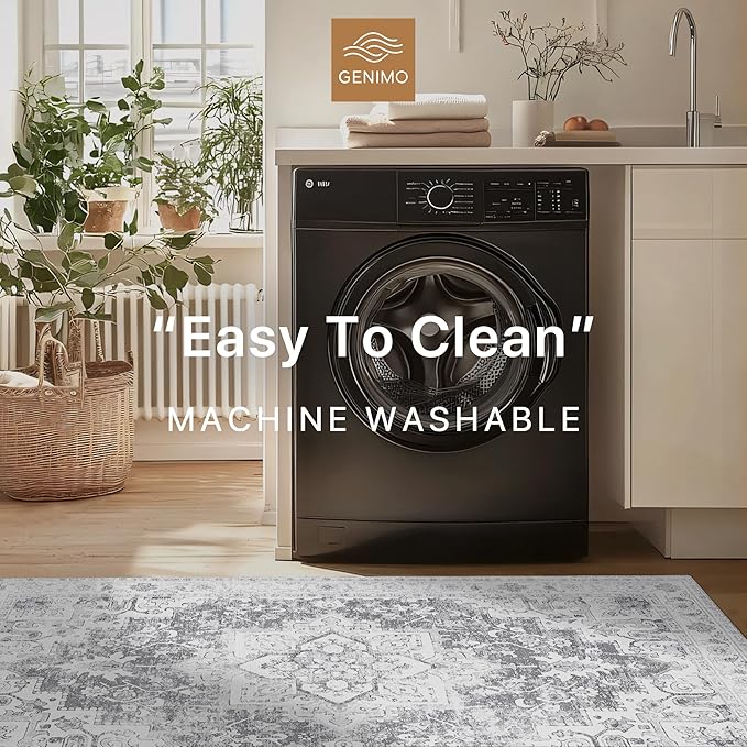 GENIMO Area Rugs 6x9 Machine Washable Rug - Image 7