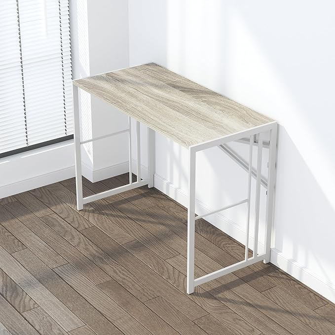 Folding Desk 40 inch Writing Gaming Computer Camping Table, No Assembly - Image 7