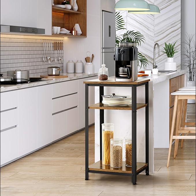 Yaheetech Tall End Table Set of 2, Small Places - Image 9