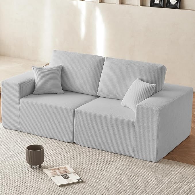 INGEROOM 79" Cloud Couch, Loveseat Sofa by INGEROOM
