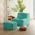 N&V CUBICUS Armless Floor Sofa, All New Hybrid Foam Design, by NV
