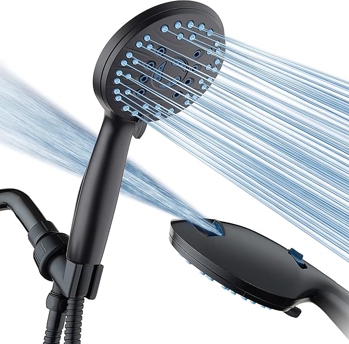 AquaCare High Pressure 8-mode Handheld Shower Head by HotelSpa