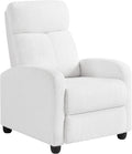 Yaheetech Boucle Recliner Chair Single Sofa Home Theater Seating Adjustable by Yaheetech