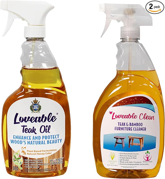 EcoDecors 24 pz. Teak Oil Protective Teak Sealer Wood Oil Indoor/Outdoor and by EcoDecors